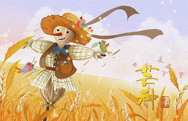 芒種時節(jié)：芒種芒種，連收帶種