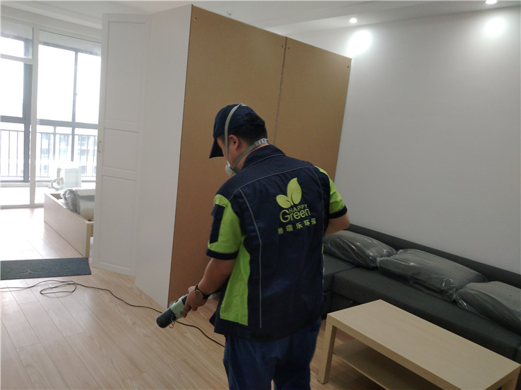 武漢除甲醛案例-水果湖長城嘉苑新房室內空氣治理