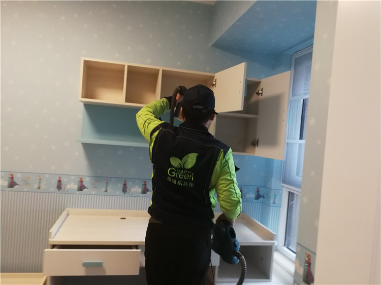 武漢除甲醛案例—金地悅江小區(qū)甲醛凈化治理
