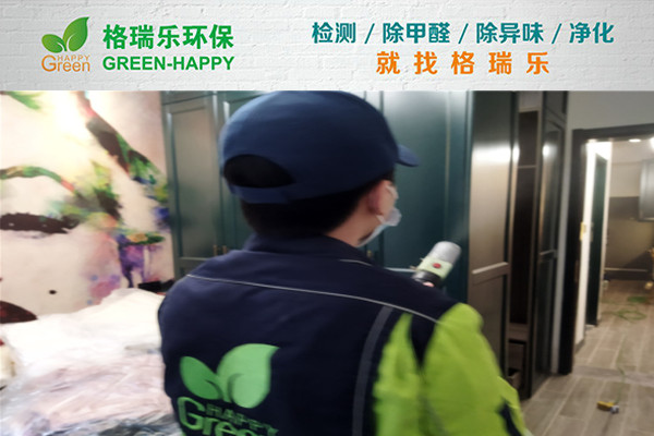 武漢除甲醛案例-南國中心二期