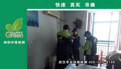 武昌歐景苑丹楓庭新房甲醛檢測
