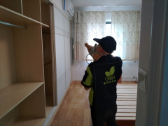 武漢市武昌區(qū)茶港軍轉(zhuǎn)小區(qū)新房甲醛治理