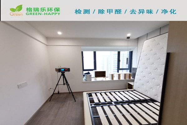 武漢除甲醛案例-招商樾望新房除甲醛