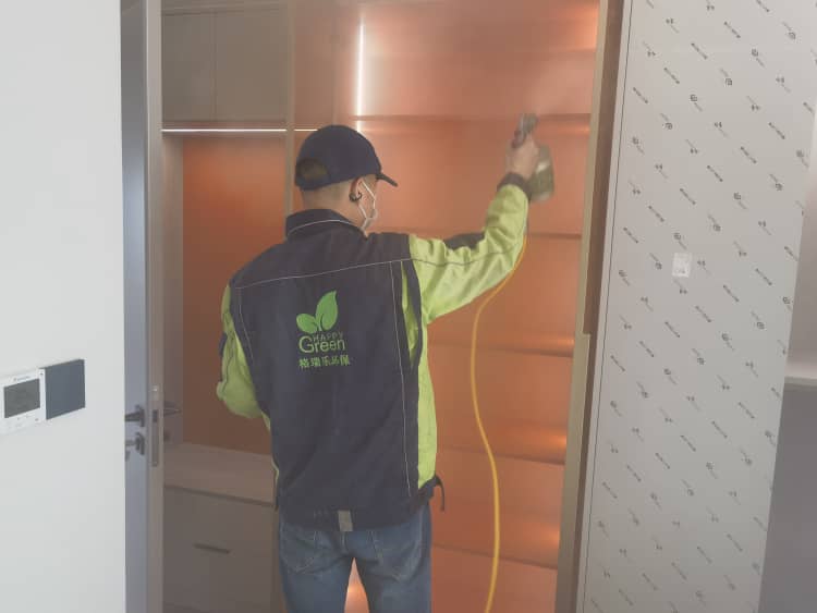 蔡甸除甲醛：格瑞樂蠻扎實！
