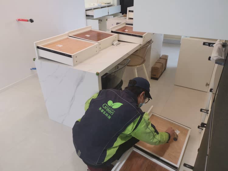 沌口除甲醛：格瑞樂蠻扎實！